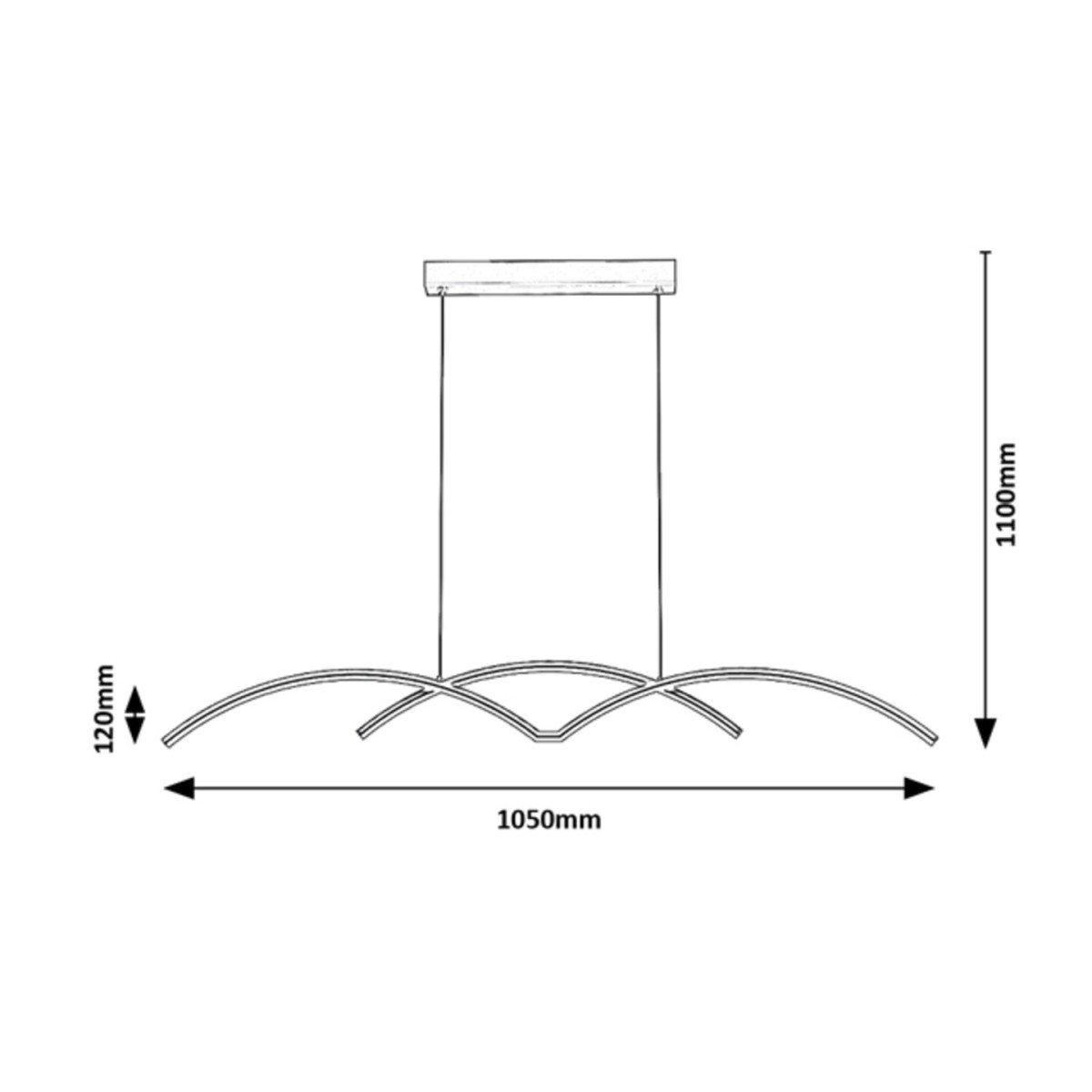 Rabalux River 6899 - typ - Lampy wiszące
