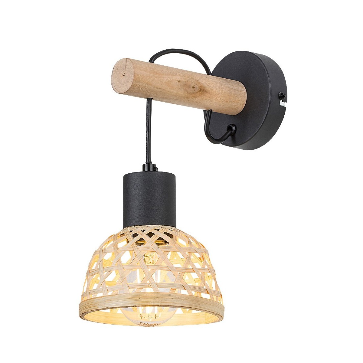 Rabalux Rattan 71025 - typ - Lampa ścienna