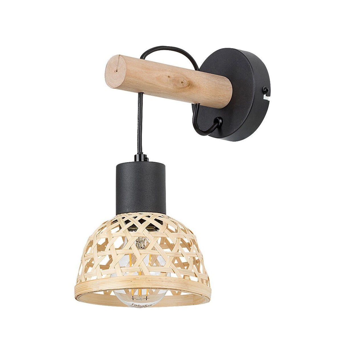 Rabalux Rattan 71025 - typ - Lampa ścienna
