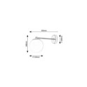 Rabalux Kiara 71081 - typ - Lampa ścienna