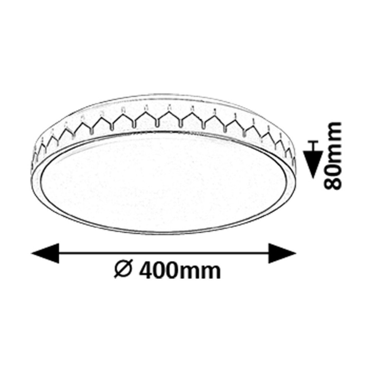 Rabalux Malin 71303 - typ - Lampy sufitowe