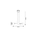 Rabalux Kiara 72249 - typ - Lampy wiszące