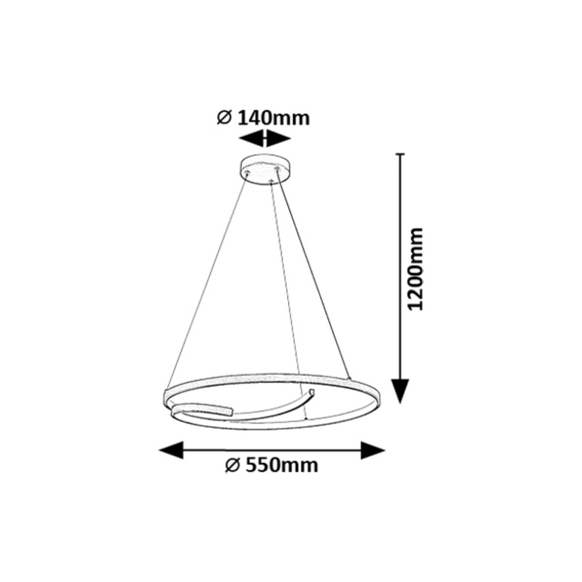Rabalux Niloo 72367 - typ - Lampy wiszące