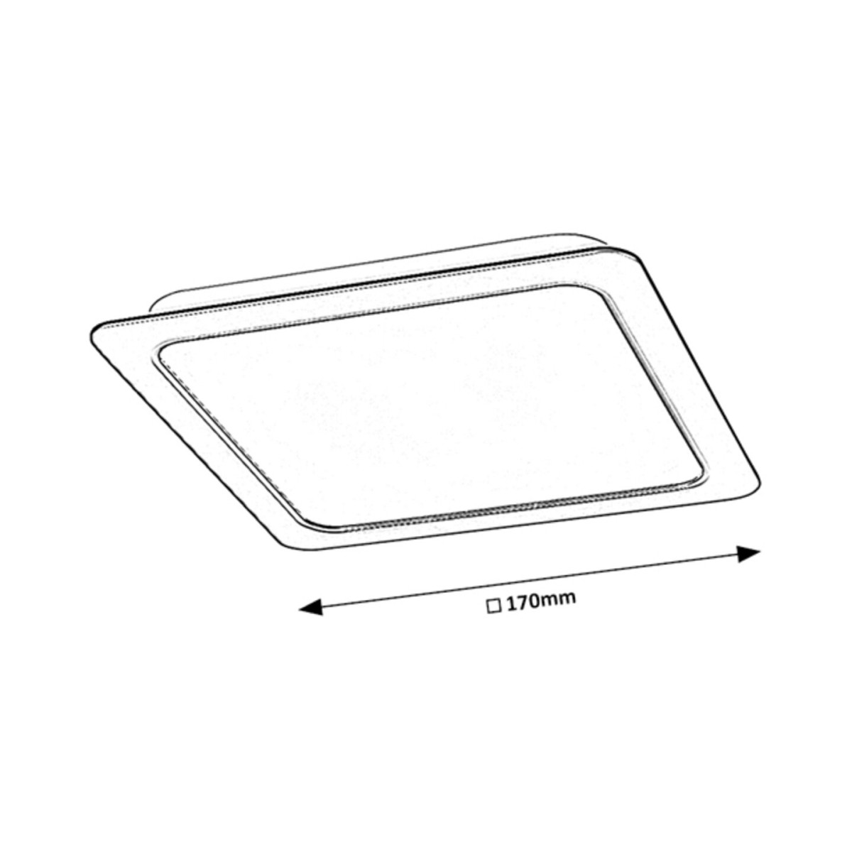 Rabalux Shaun 2684 - typ - Natynkowe i podtynkowe oświetlenie