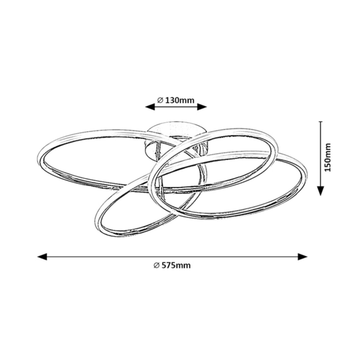Rabalux Piero 6955 - typ - Lampy sufitowe