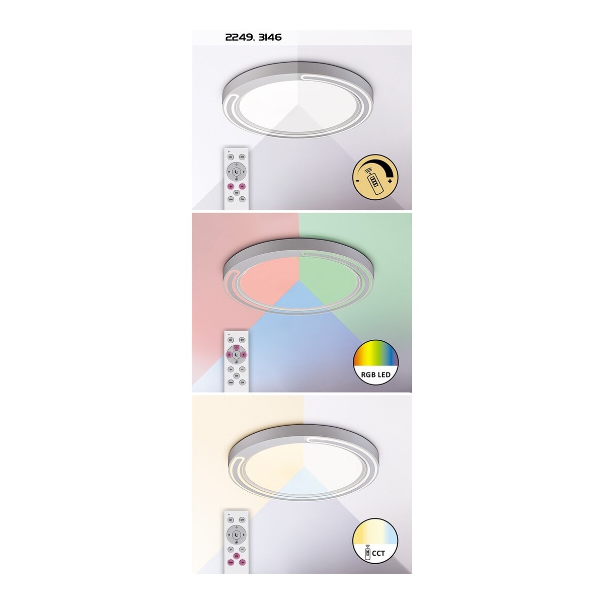 Rabalux Achilles 3146 - typ - Lampy sufitowe