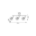 Rabalux Fran 71067 - typ - Lampy sufitowe