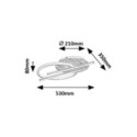 Rabalux Arash 71404 - typ - Lampy sufitowe
