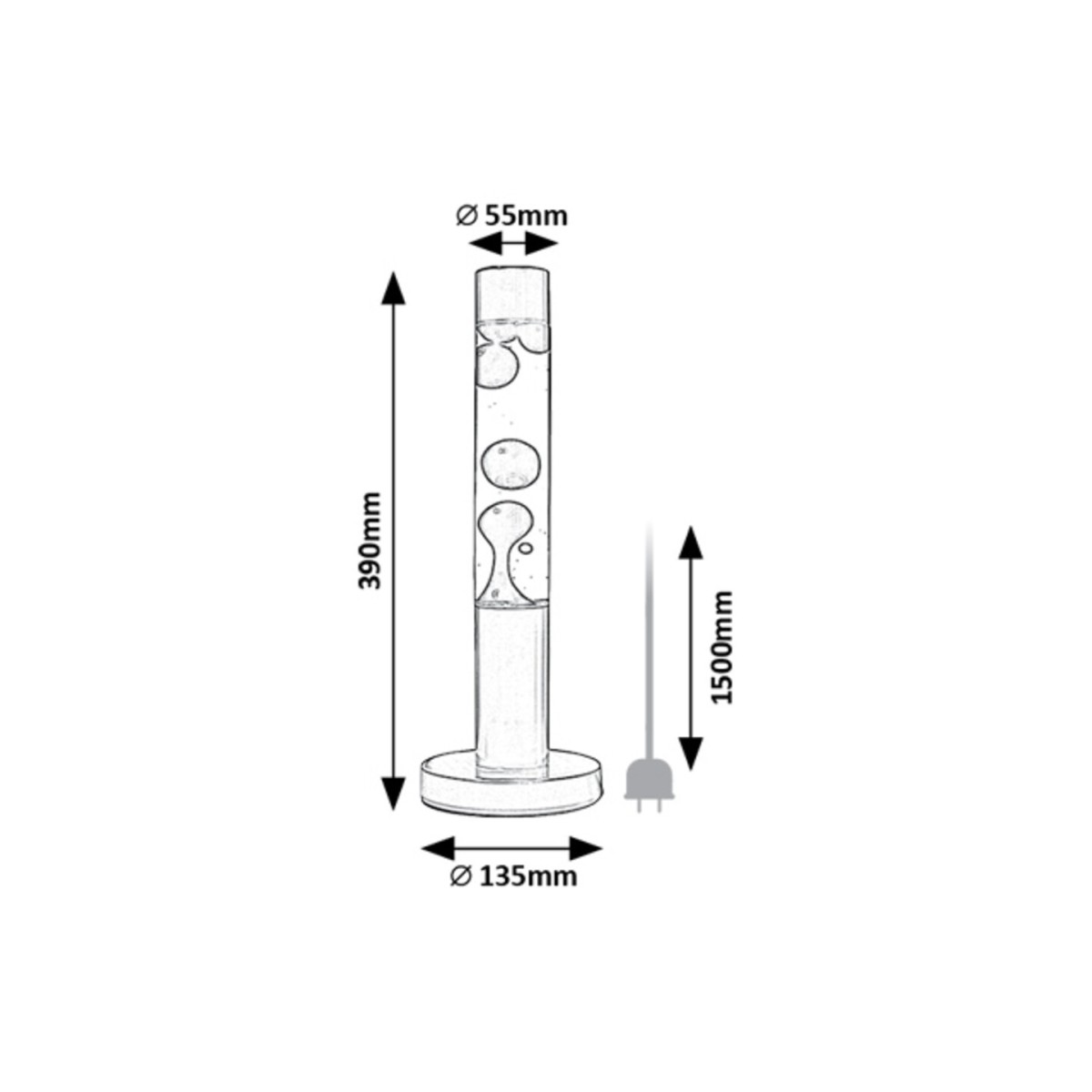 Rabalux Lavastic 76029 - typ - Lampki dekoracyjne