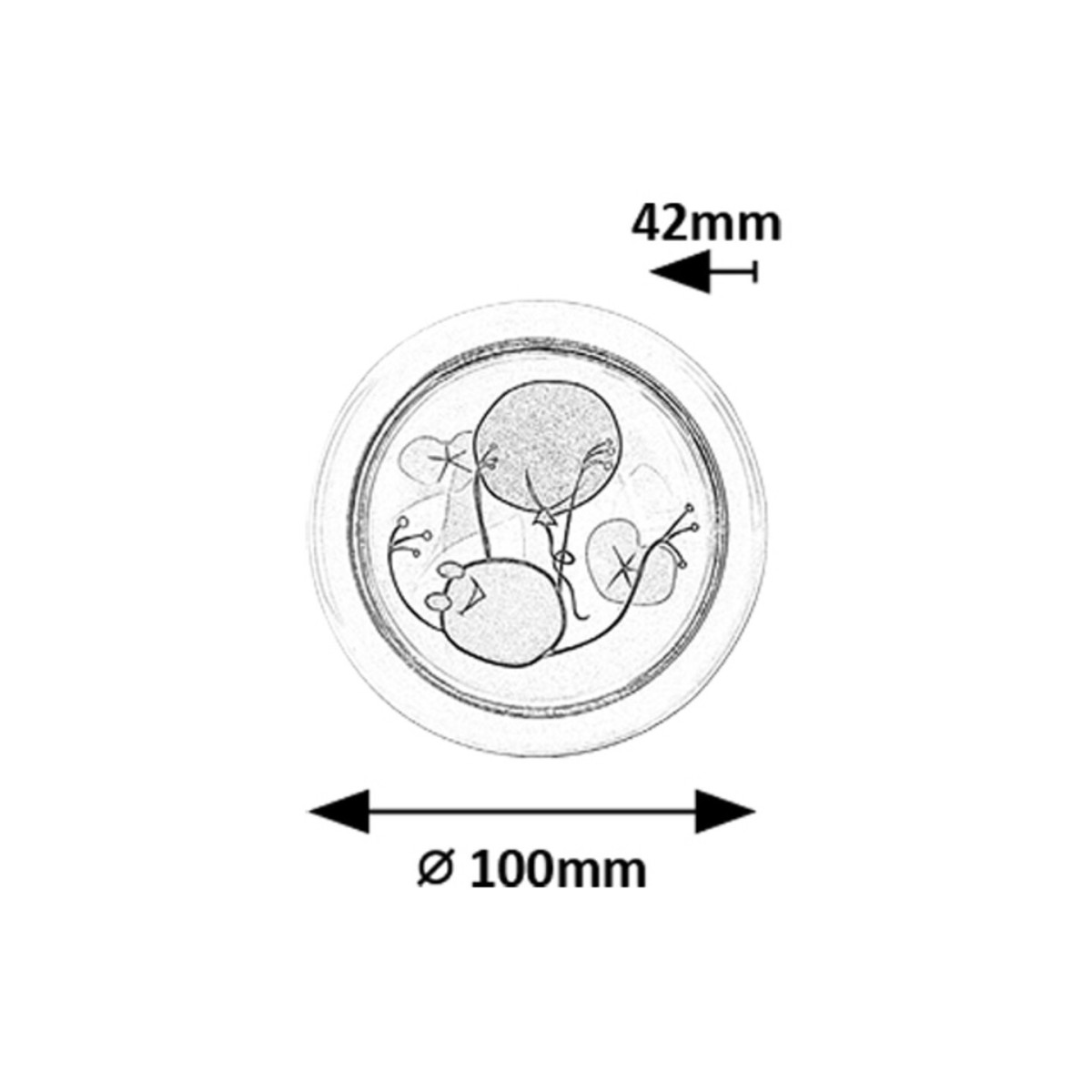 Rabalux Froggo 76071 - typ - Lampy dla dzieci