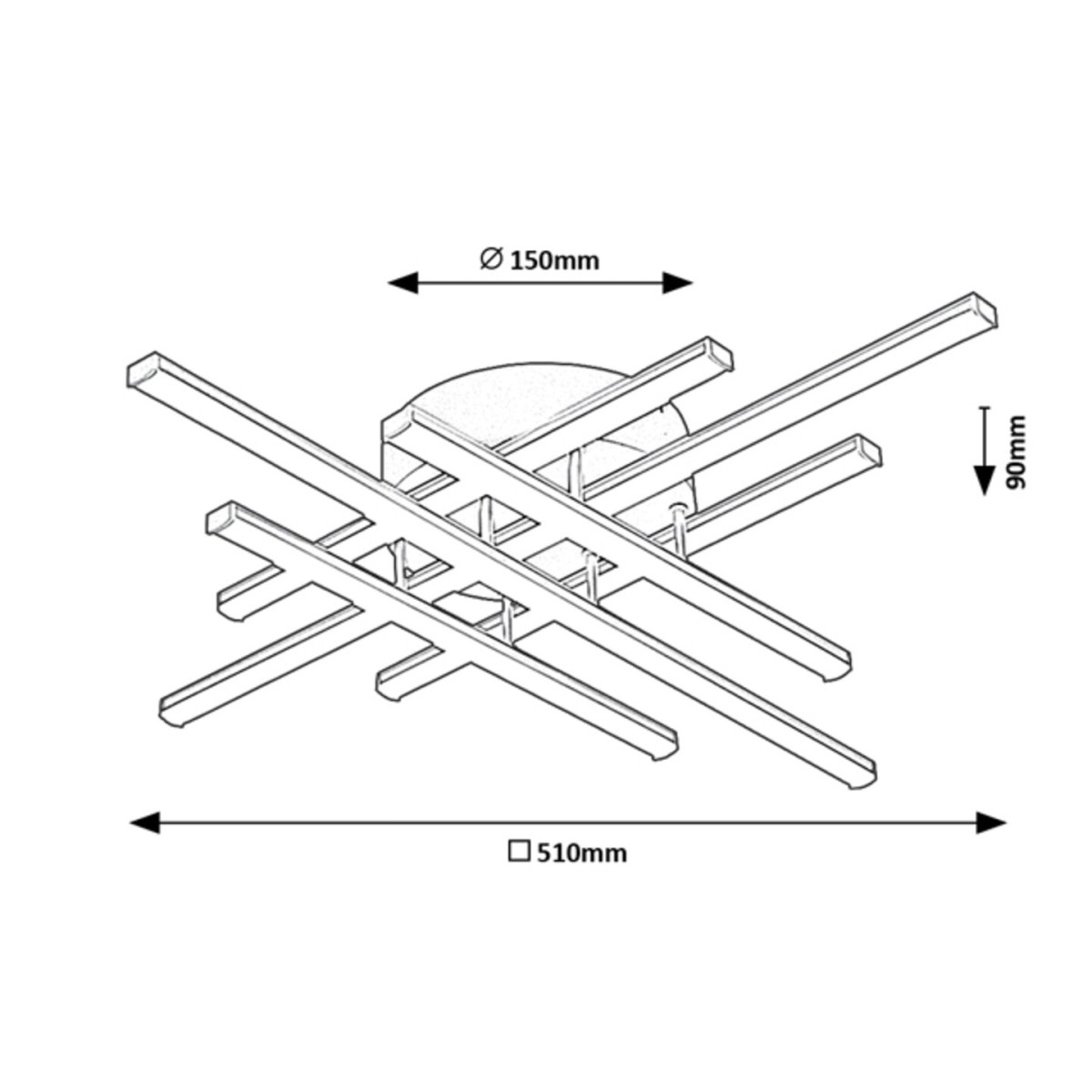 Rabalux Nayara 3014 - typ - Lampy sufitowe