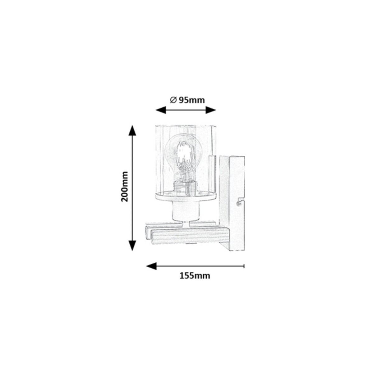 Rabalux Niylah 71080 - typ - Lampa ścienna