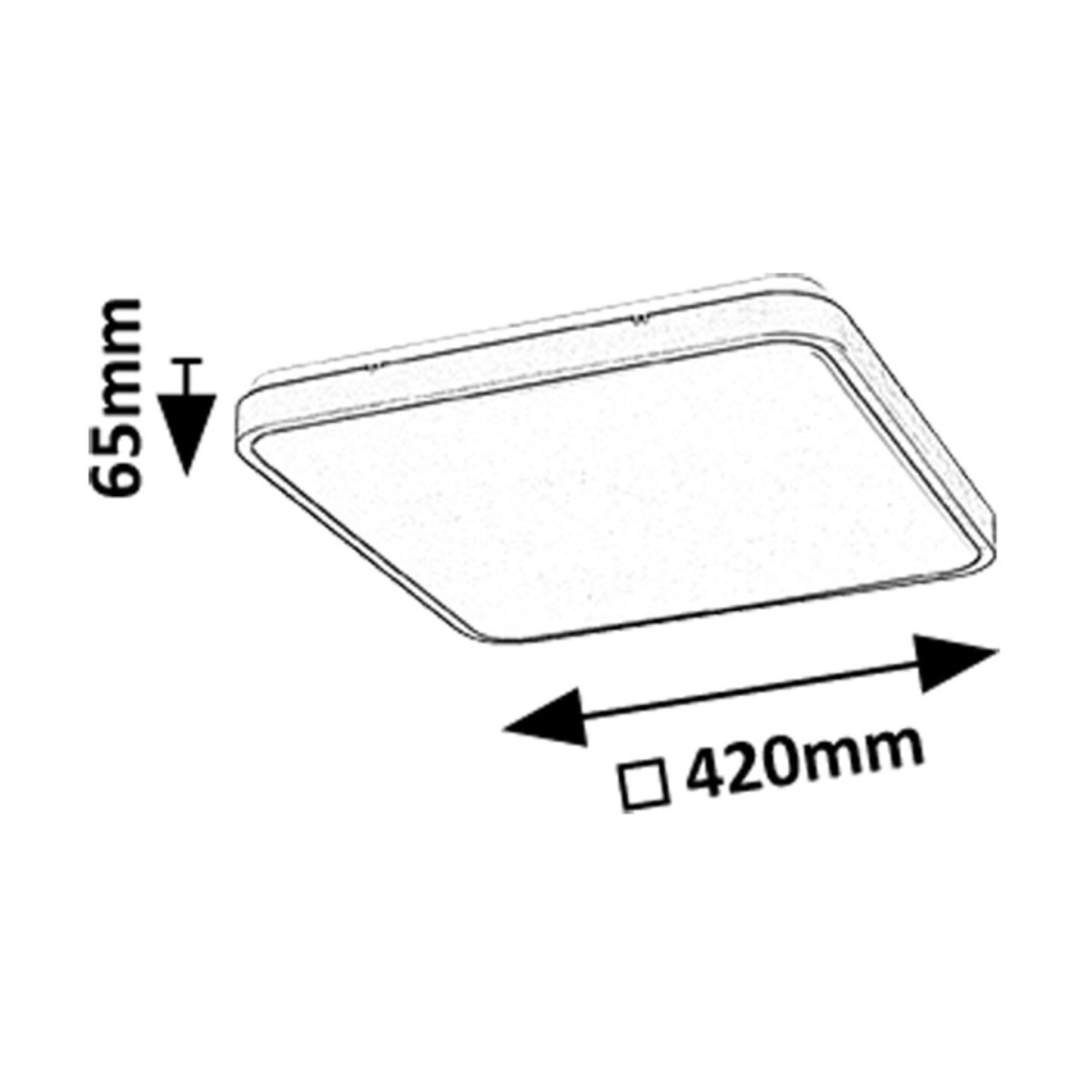 Rabalux Alenzo 71434 - typ - Panel LED