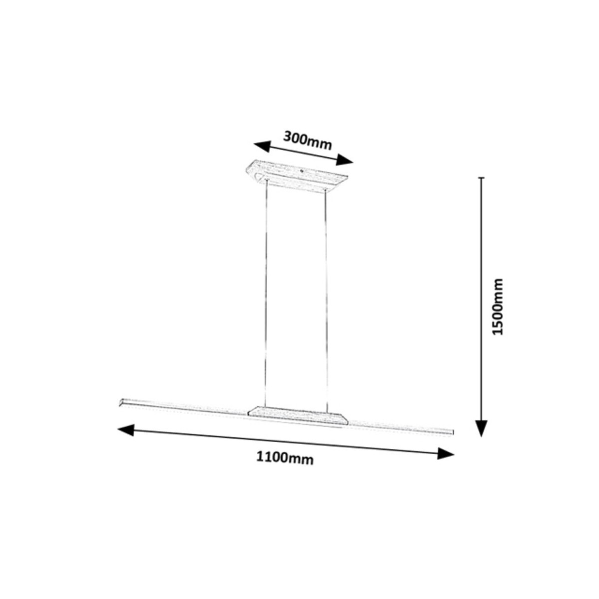 Rabalux Tamur 72084 - typ - Lampy wiszące