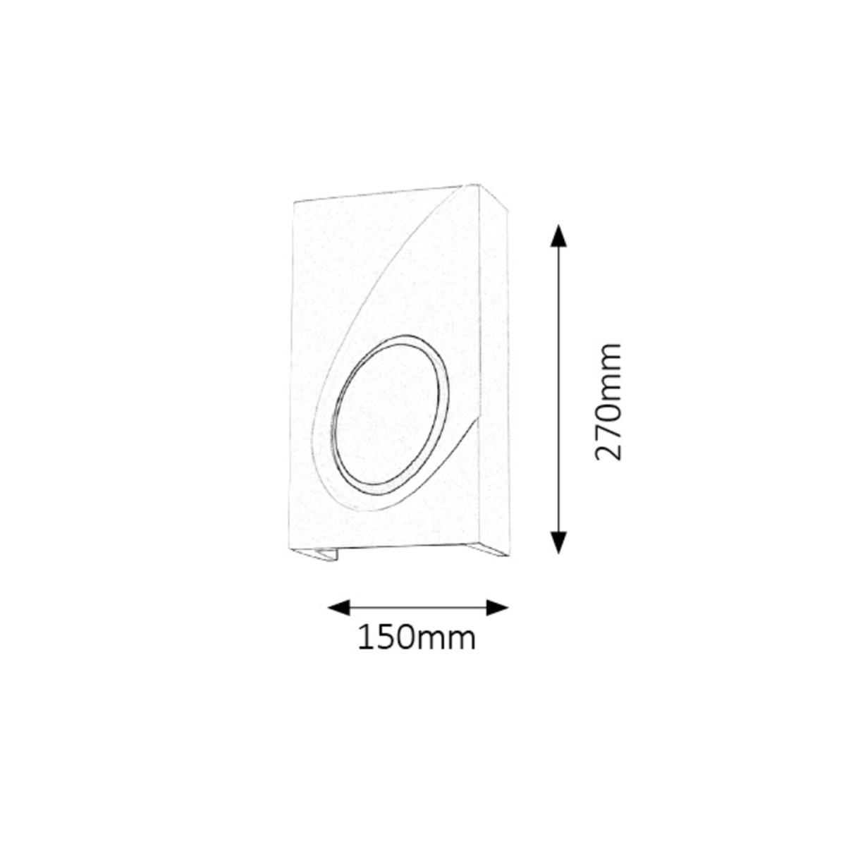 Rabalux Gia 2519 - typ - Lampa ścienna