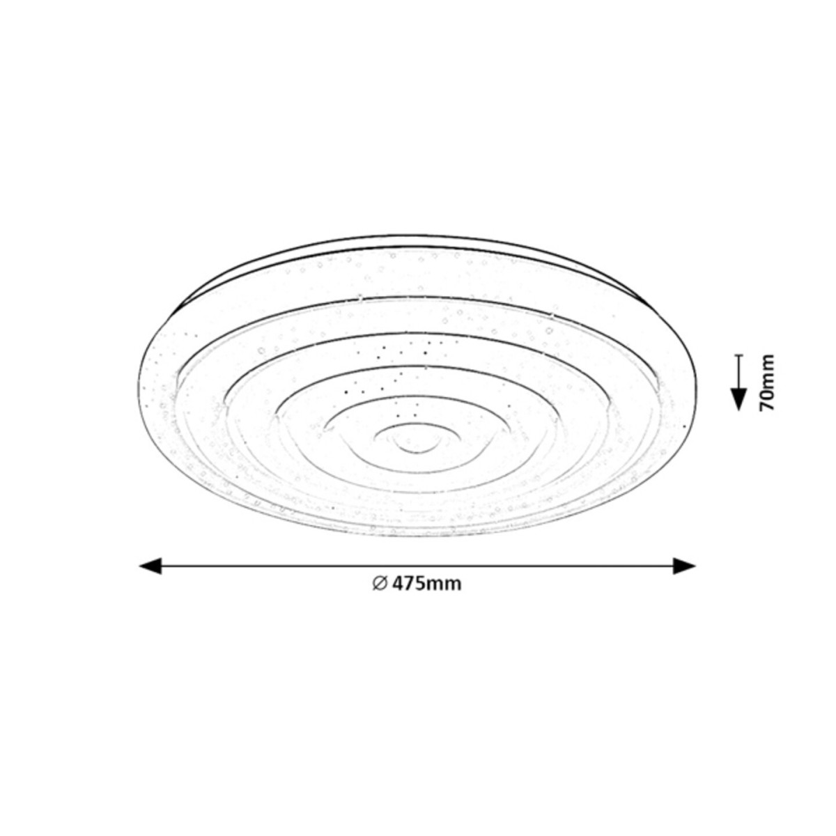 Rabalux Katina 71018 - typ - Lampy sufitowe