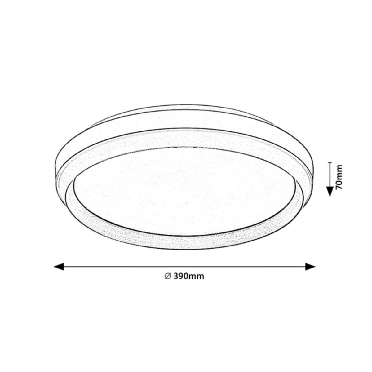 Rabalux Fontana 71159 - typ - Lampy sufitowe