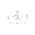 Rabalux Meduza 71294 - typ - Lampy sufitowe