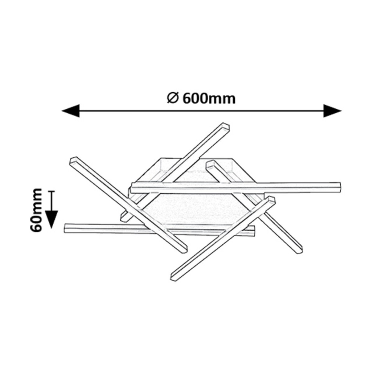 Rabalux Severine 71365 - typ - Lampy sufitowe