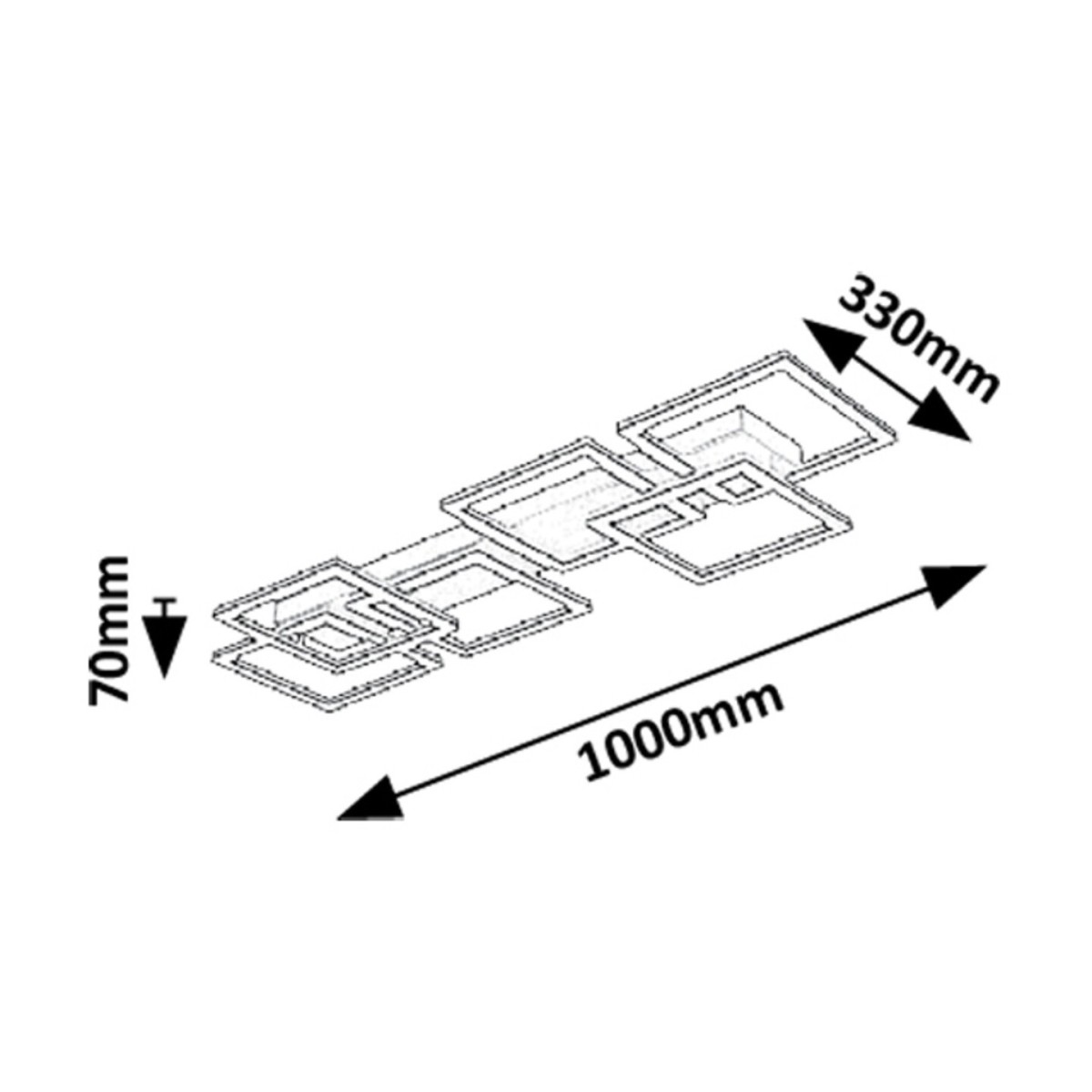 Rabalux Fatma 71390 - typ - Lampy sufitowe