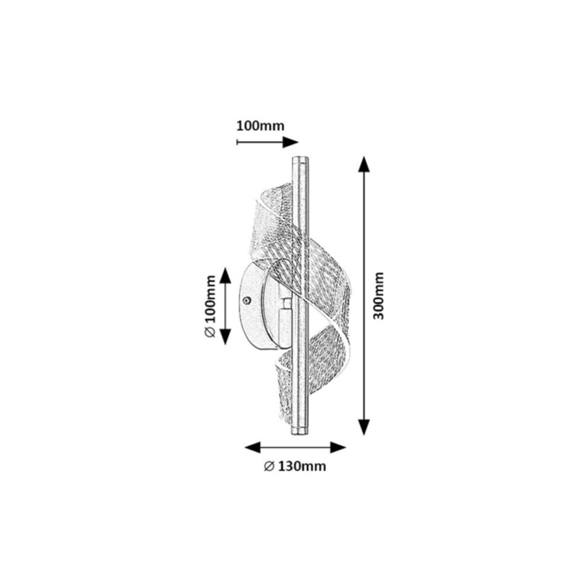 Rabalux Zofrael 71415 - typ - Lampa ścienna