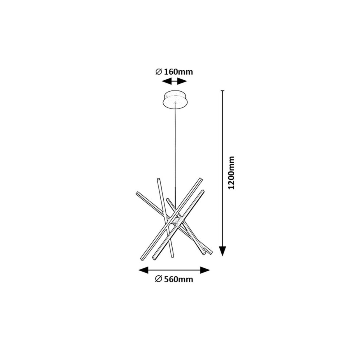 Rabalux Matilde 72267 - typ - Lampy wiszące