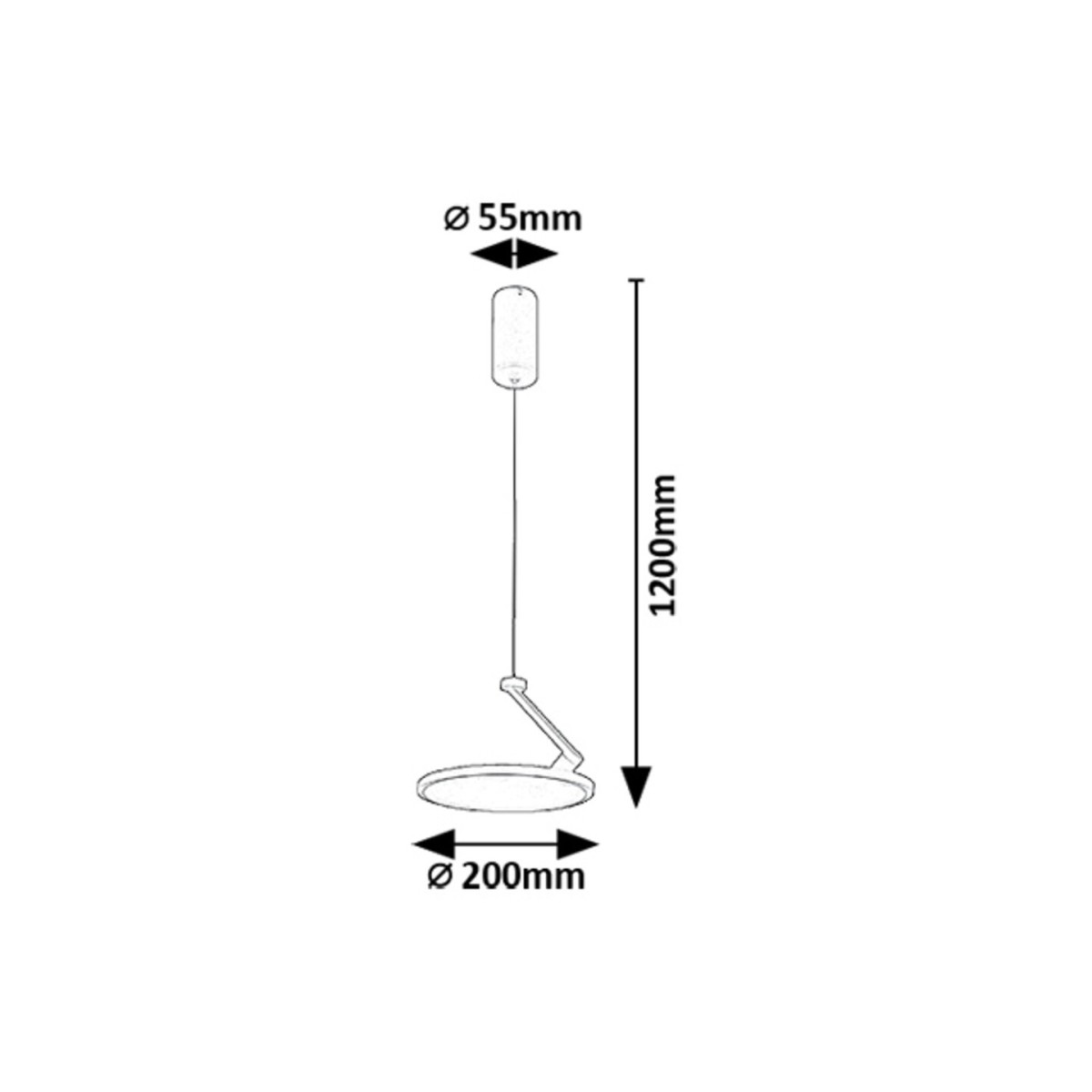 Rabalux Ovidia 72328 - typ - Lampy wiszące