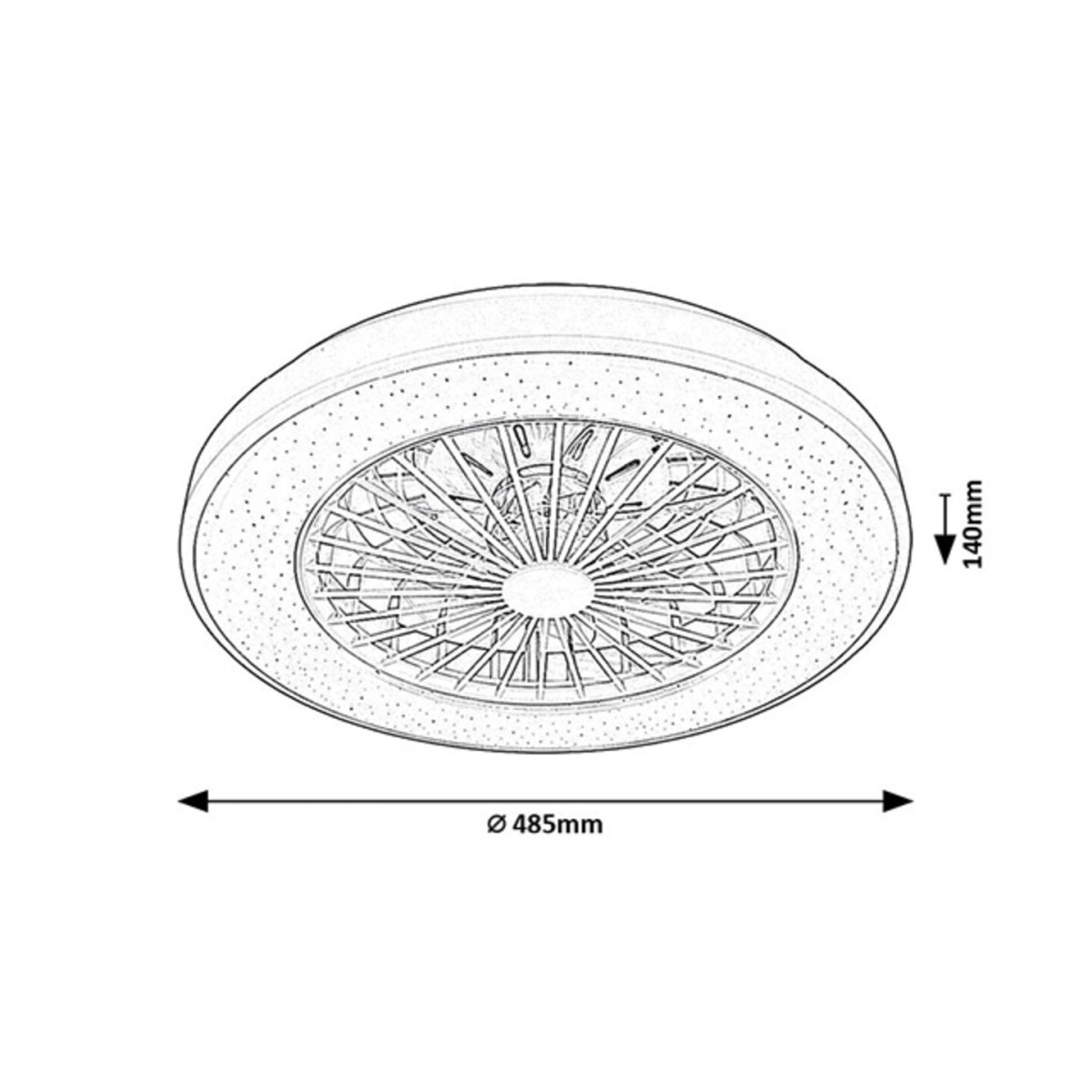 Rabalux Dalfon2 71332 - typ - Lampy sufitowe