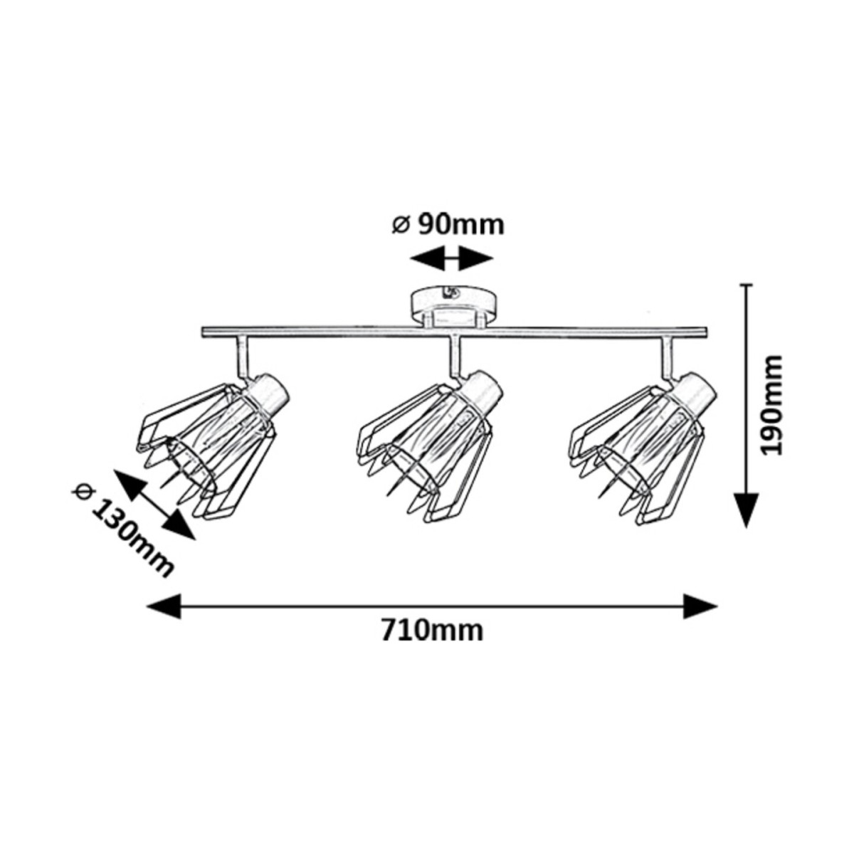 Rabalux Emerencia 73069 - typ - Oświetlenie punktowe