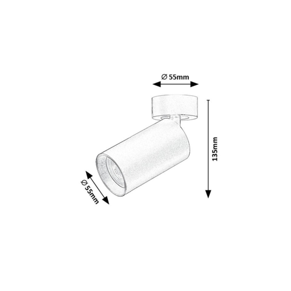 Rabalux Yorli 73085 - typ - Oświetlenie punktowe