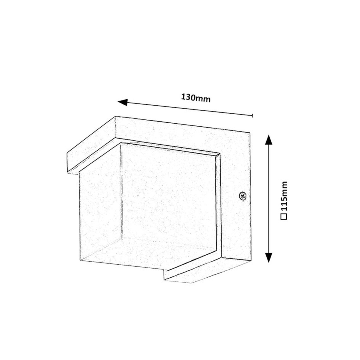 Rabalux Andelle 77096 - typ - Zewnętrzne lampy ścienne