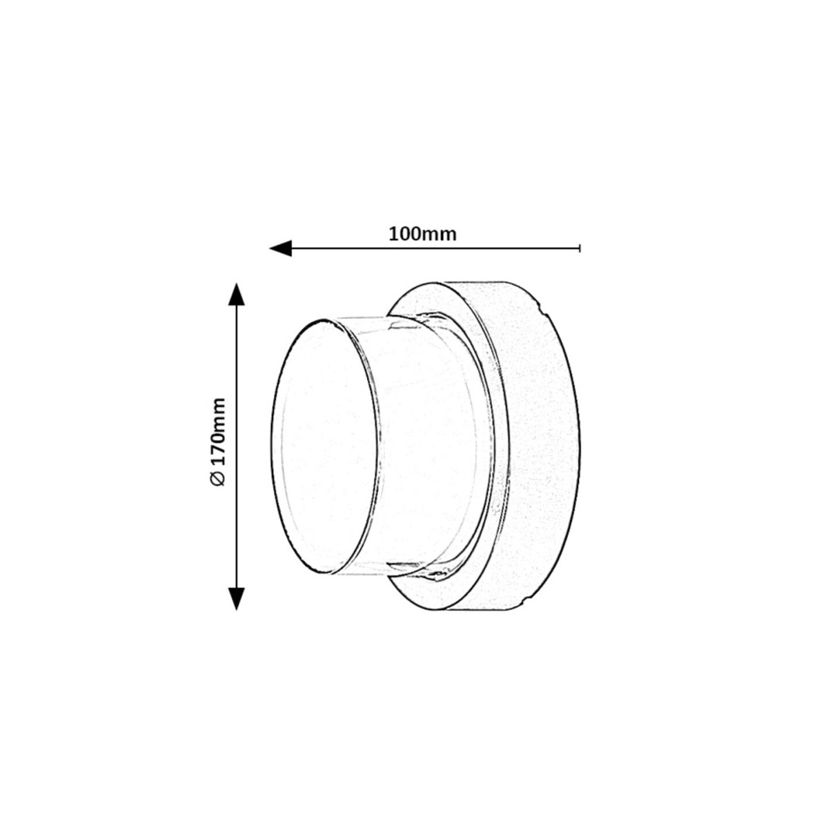 Rabalux Durbe 7246 - typ - Zewnętrzne lampy ścienne/ Zewnętrzne lam