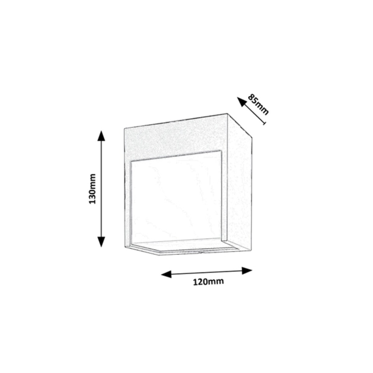 Rabalux Balimo 7477 - typ - Zewnętrzne lampy ścienne