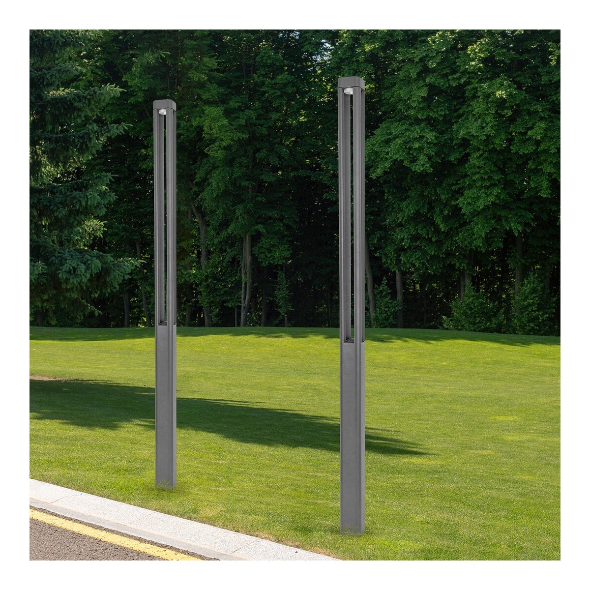 Rabalux Kalisz 77031 - typ - Lampa ogrodowa stojąca