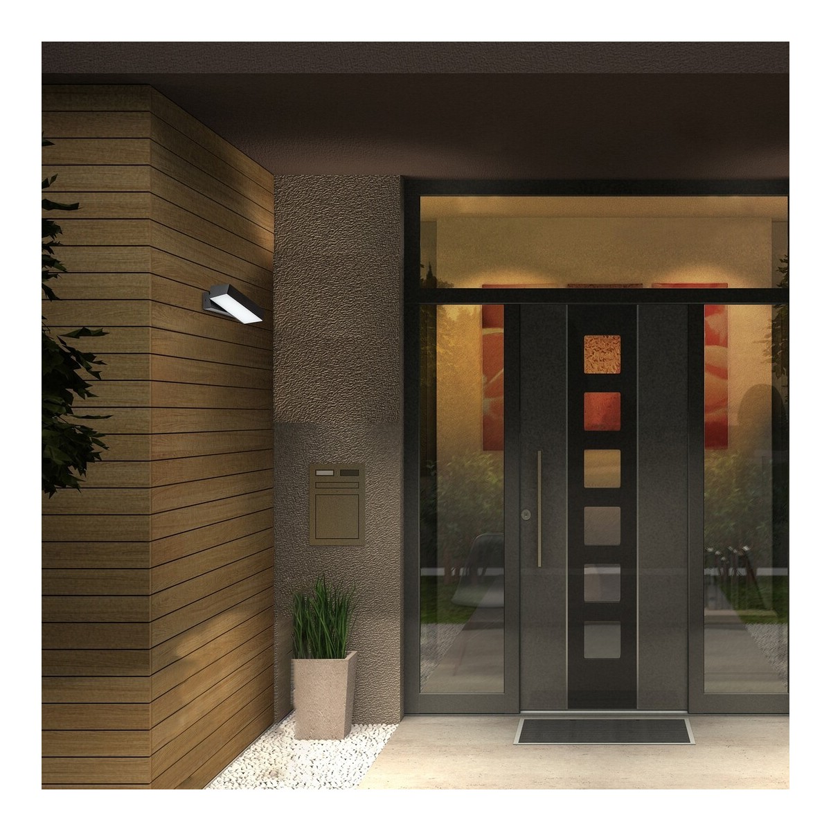 Rabalux Laxa 77121 - typ - Zewnętrzne lampy ścienne