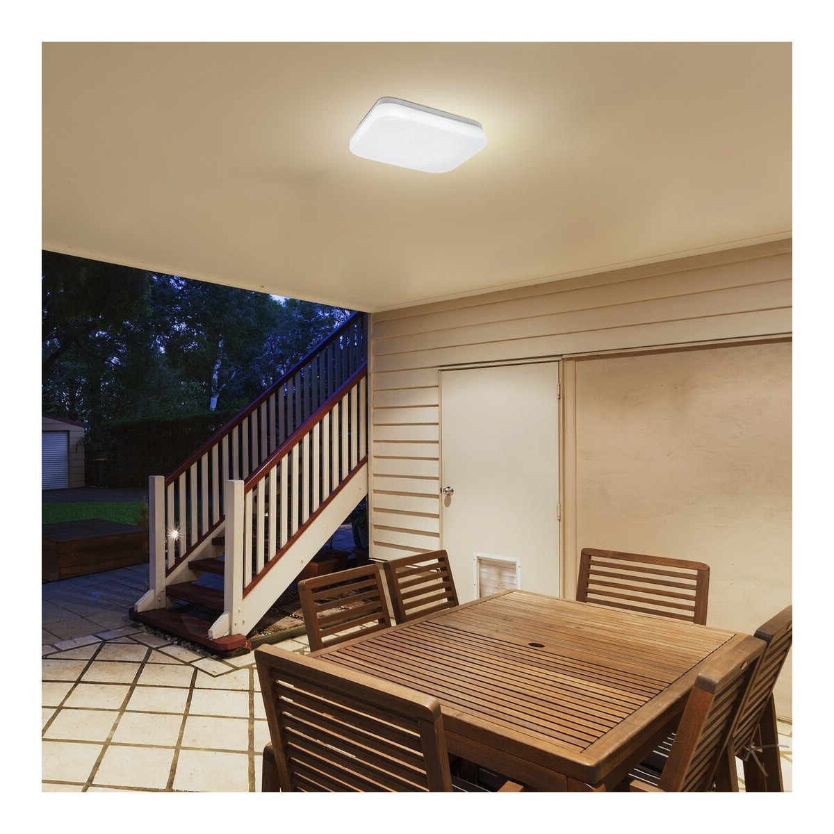 Rabalux Lowar 77137 - typ - Zewnętrzne lampy sufitowe