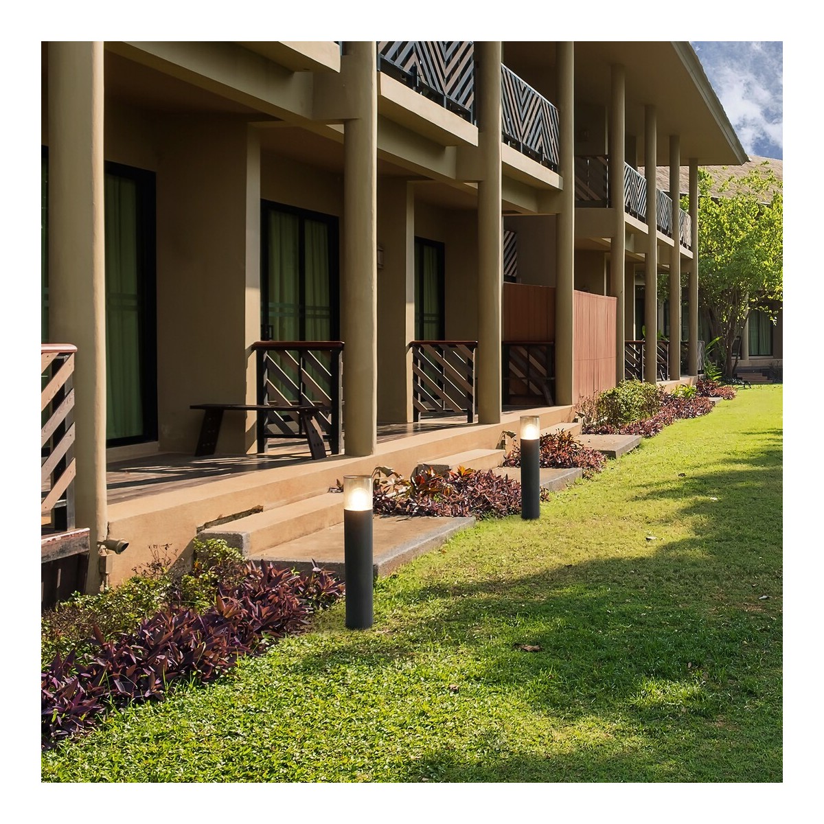 Rabalux Teplice 7159 - typ - Lampa ogrodowa stojąca