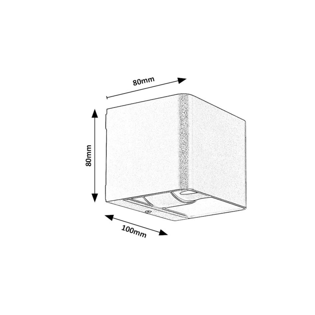 Rabalux Hallstatt 77169 - typ - Zewnętrzne lampy ścienne
