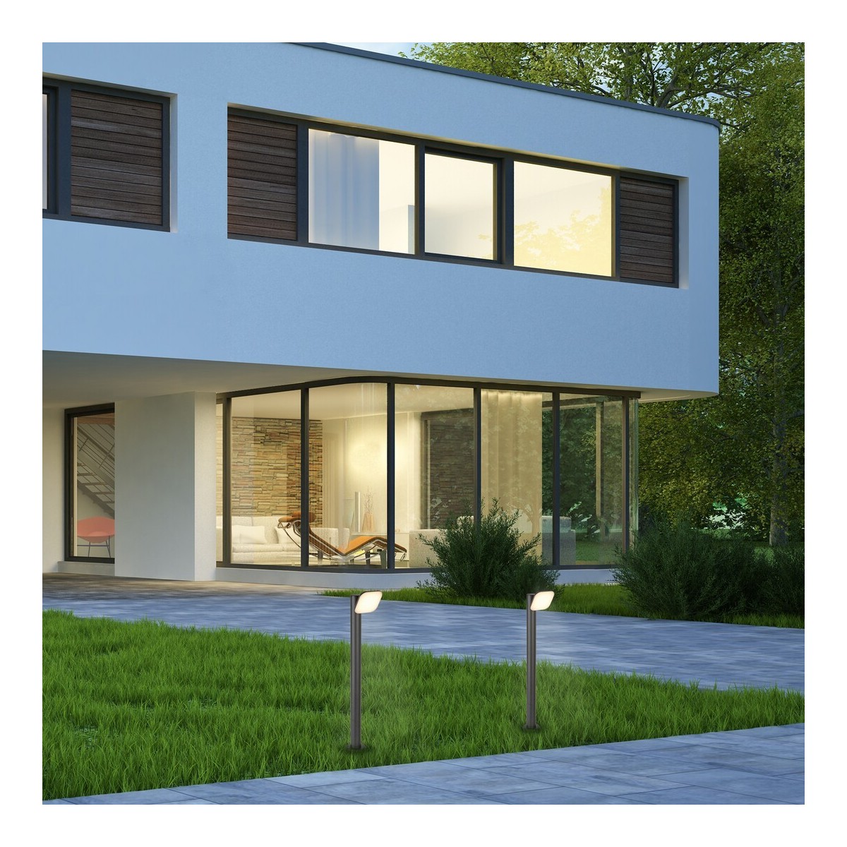 Rabalux Odiel 77060 - typ - Lampa ogrodowa stojąca