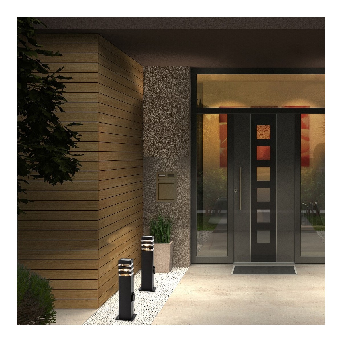 Rabalux Ankara 77122 - typ - Lampa ogrodowa stojąca