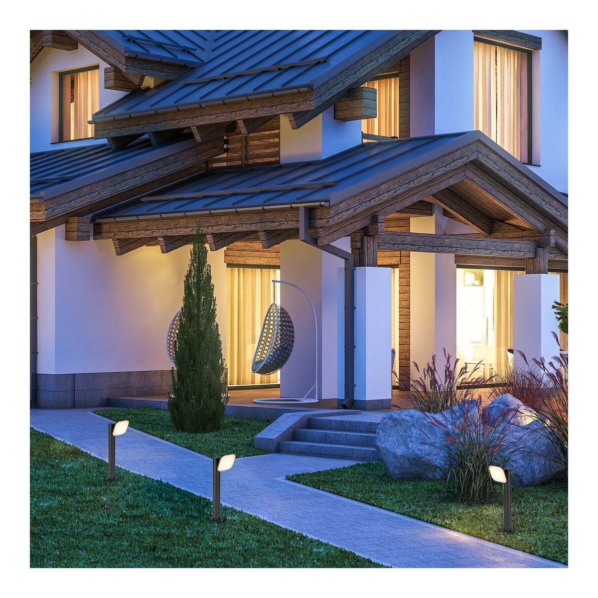 Rabalux Odiel 77059 - typ - Lampa ogrodowa stojąca