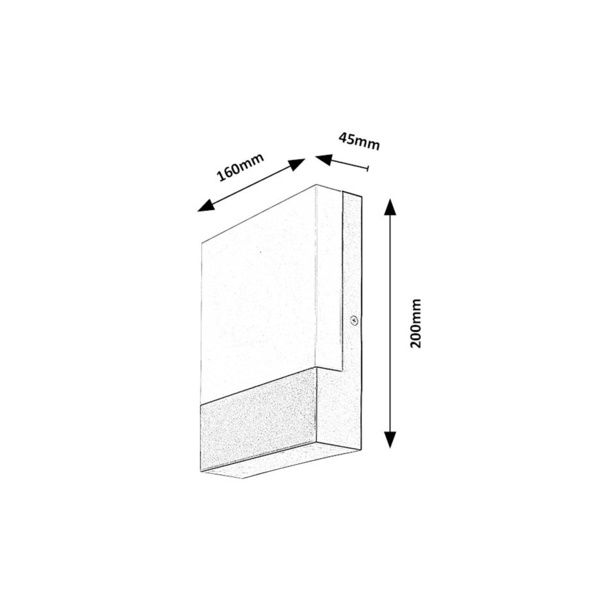 Rabalux Gimone 77097 - typ - Zewnętrzne lampy ścienne