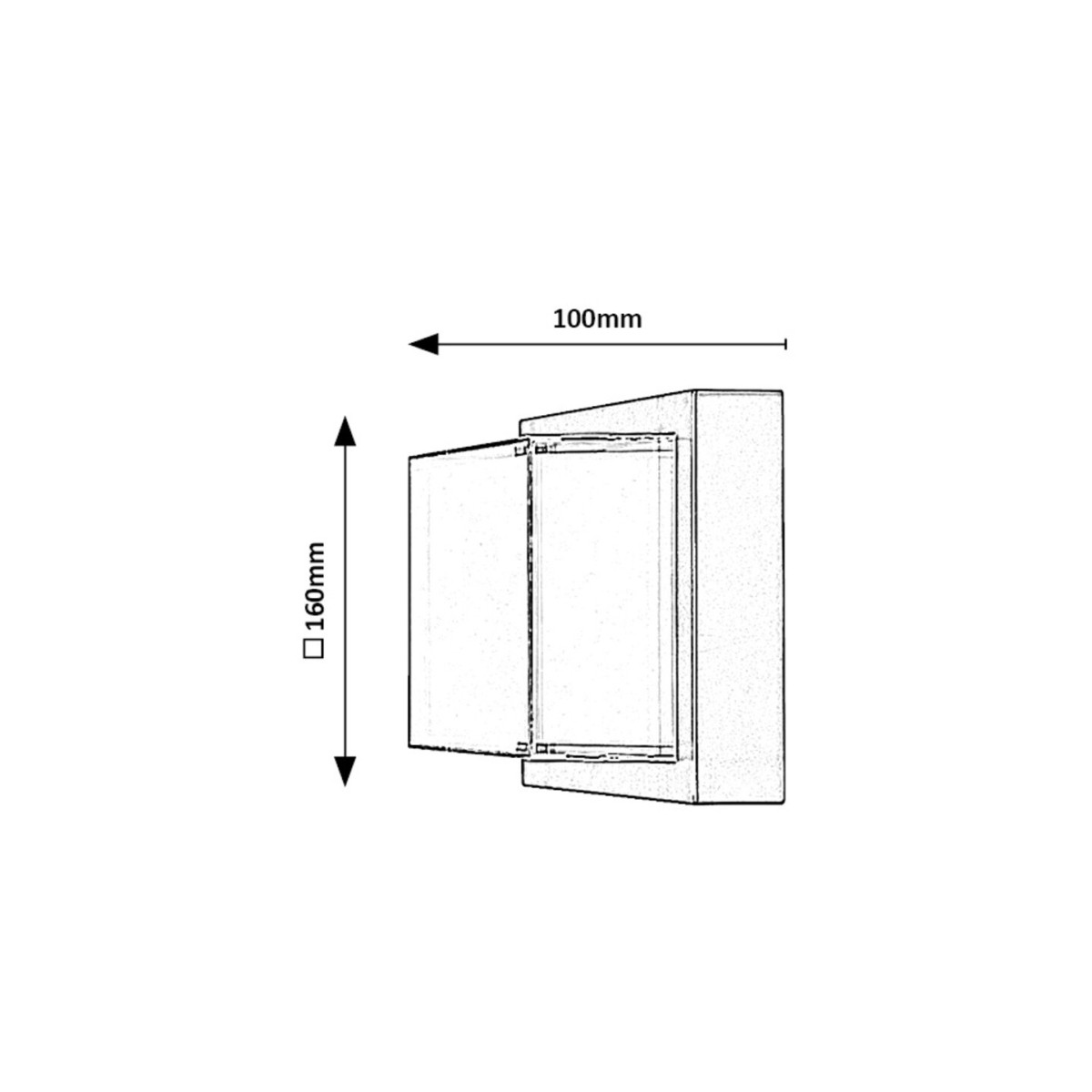 Rabalux Durbe 7247 - typ - Zewnętrzne lampy ścienne/ Zewnętrzne lam
