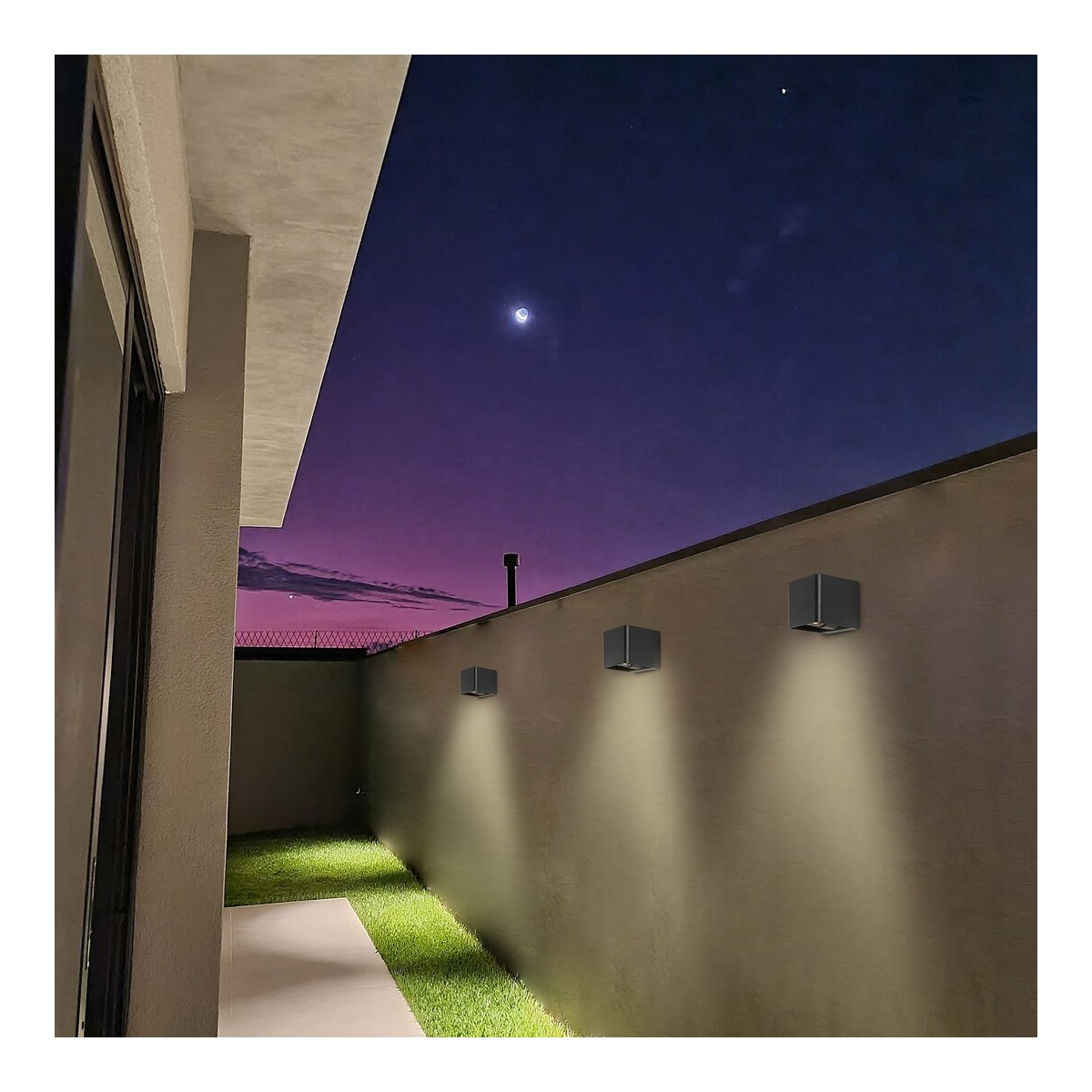 Rabalux Hallstatt 77168 - typ - Zewnętrzne lampy ścienne