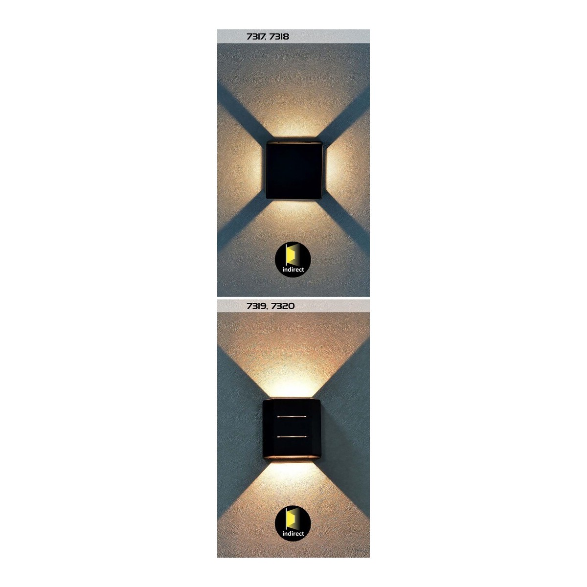 Rabalux Lippa 7320 - typ - Zewnętrzne lampy ścienne