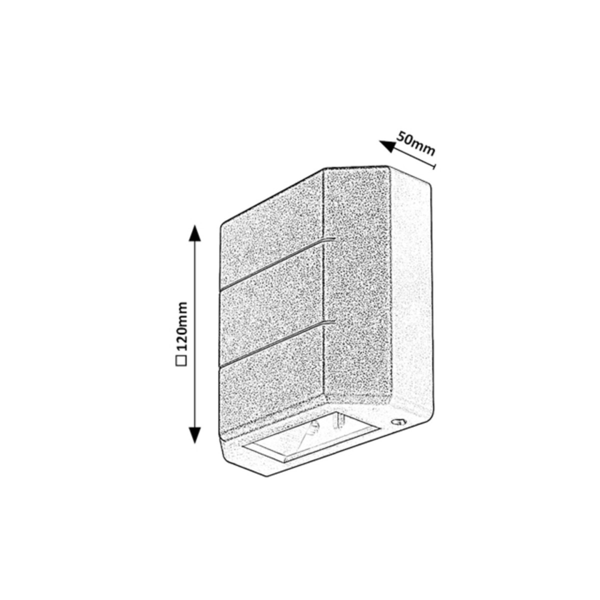 Rabalux Lippa 7320 - typ - Zewnętrzne lampy ścienne