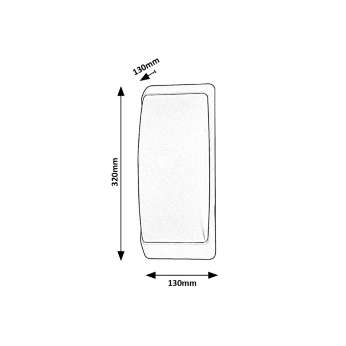 Rabalux Opole 7797 - typ - Zewnętrzne lampy ścienne