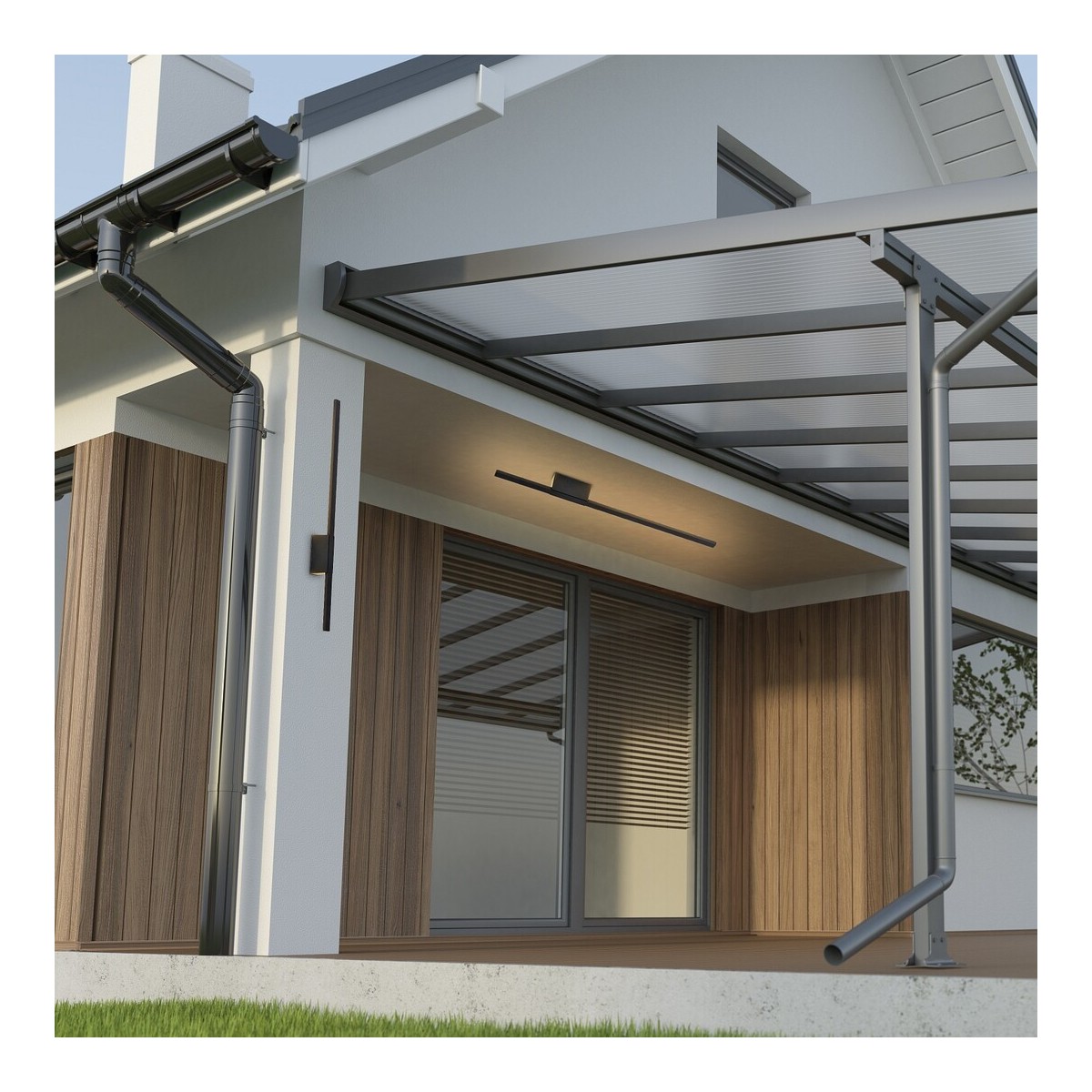 Rabalux Kelebia 77125 - typ - Zewnętrzne lampy ścienne