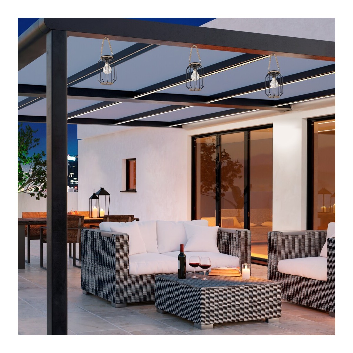 Rabalux Sluis 77046 - typ - Zewnętrzne lampy dekoracyjne