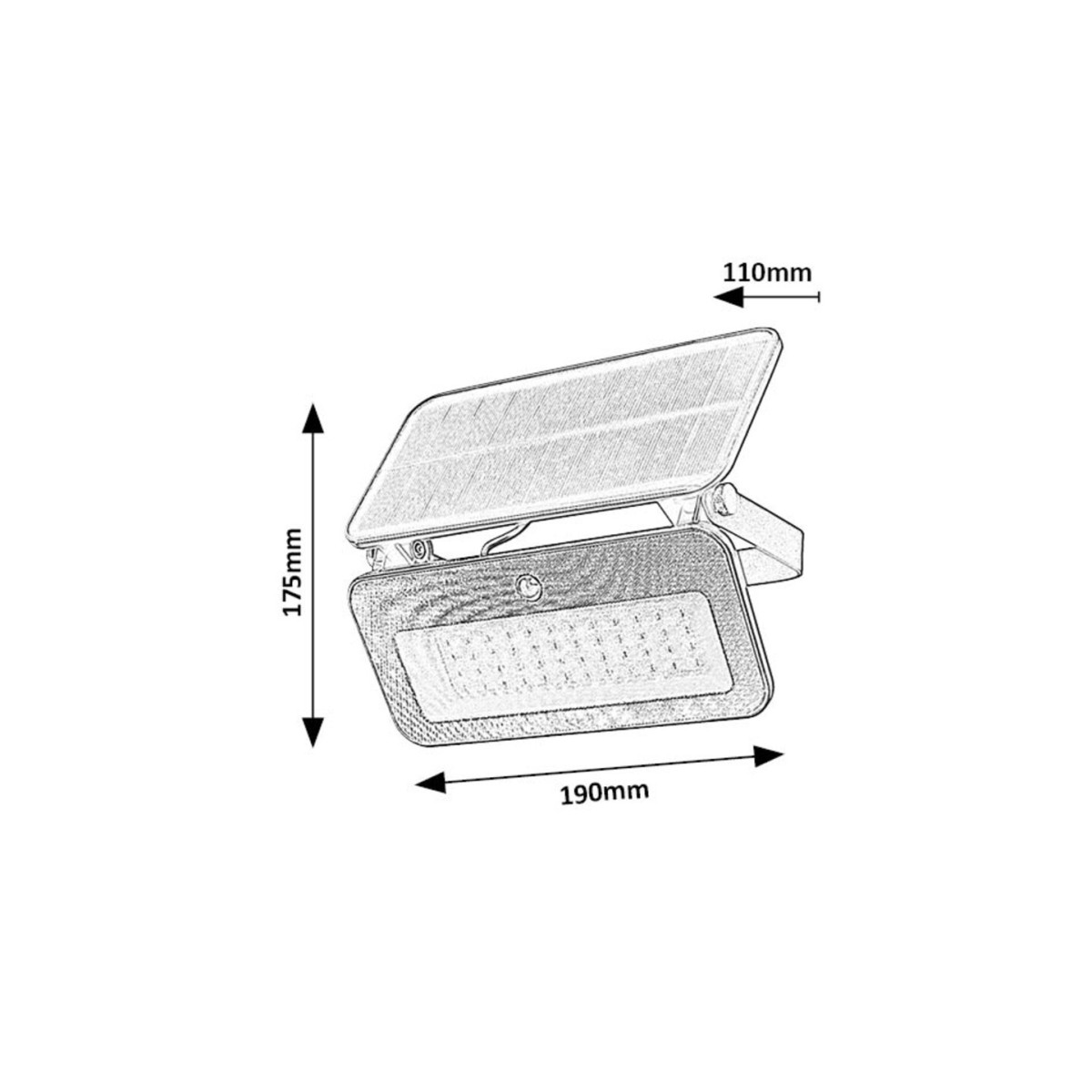 Rabalux Tarcal 77160 - typ - Zewnętrzne lampy ścienne
